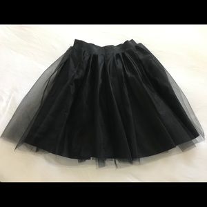 Bliss Tulle “Ashley” skirt in Black